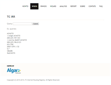 Tablet Screenshot of bgp.net.br