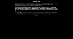 Desktop Screenshot of bgp.nu